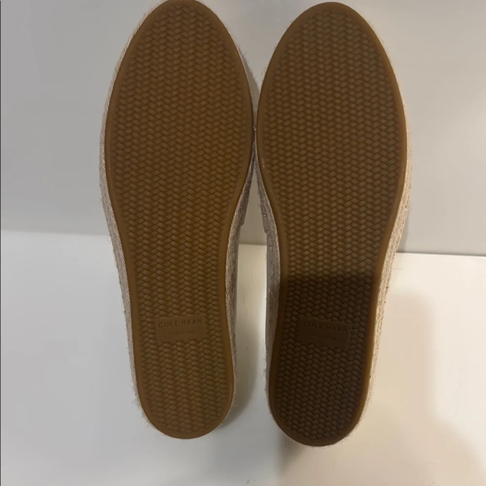 Cole Haan Cloudfeel Montauk Espadrille Loafers Leather NWOB
